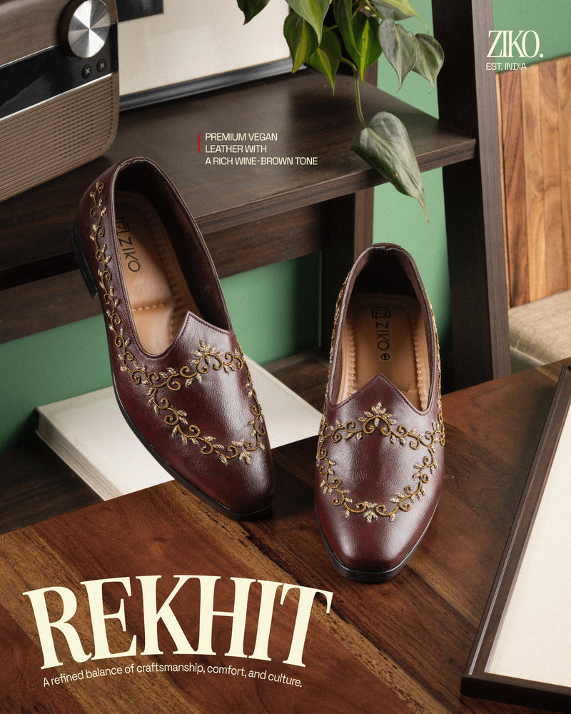 Embroidered Jutti - Zikolifestyle