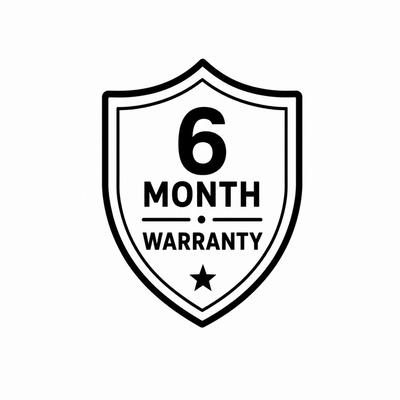 6 Month Warranty