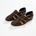 Men's Brown Woven Fisherman Sandals